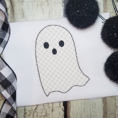 ghost applique design